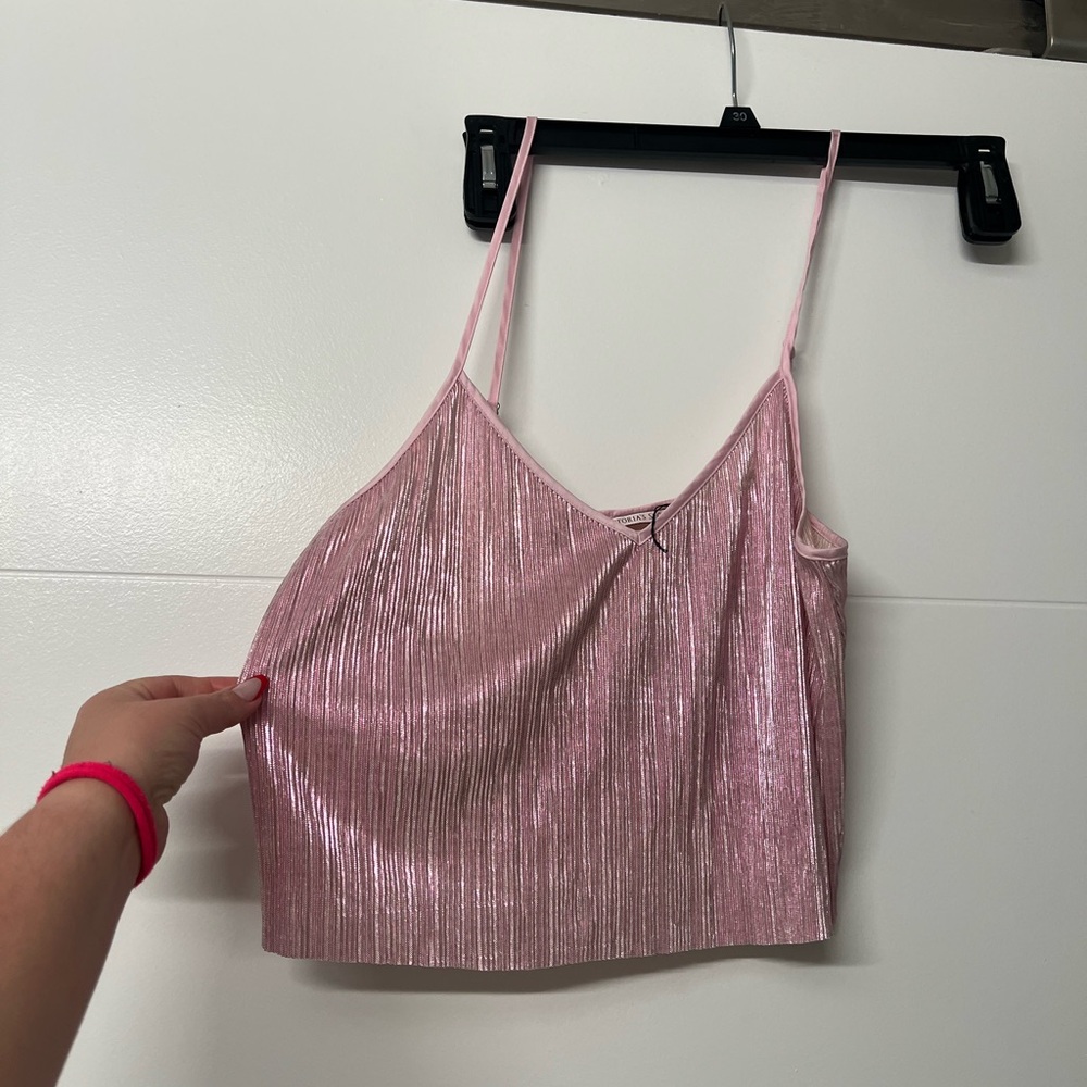 Victorias secret Metallic Women's Top